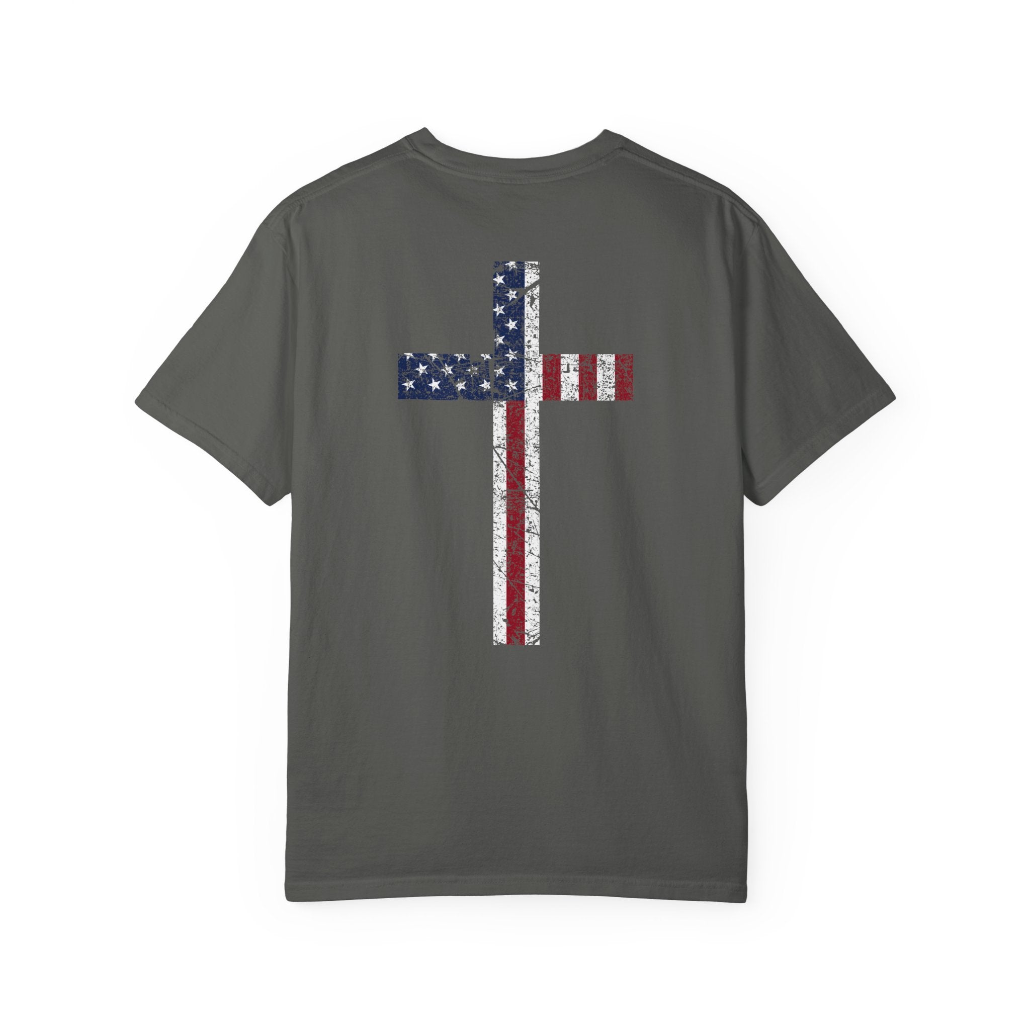 American Flag Cross Tee