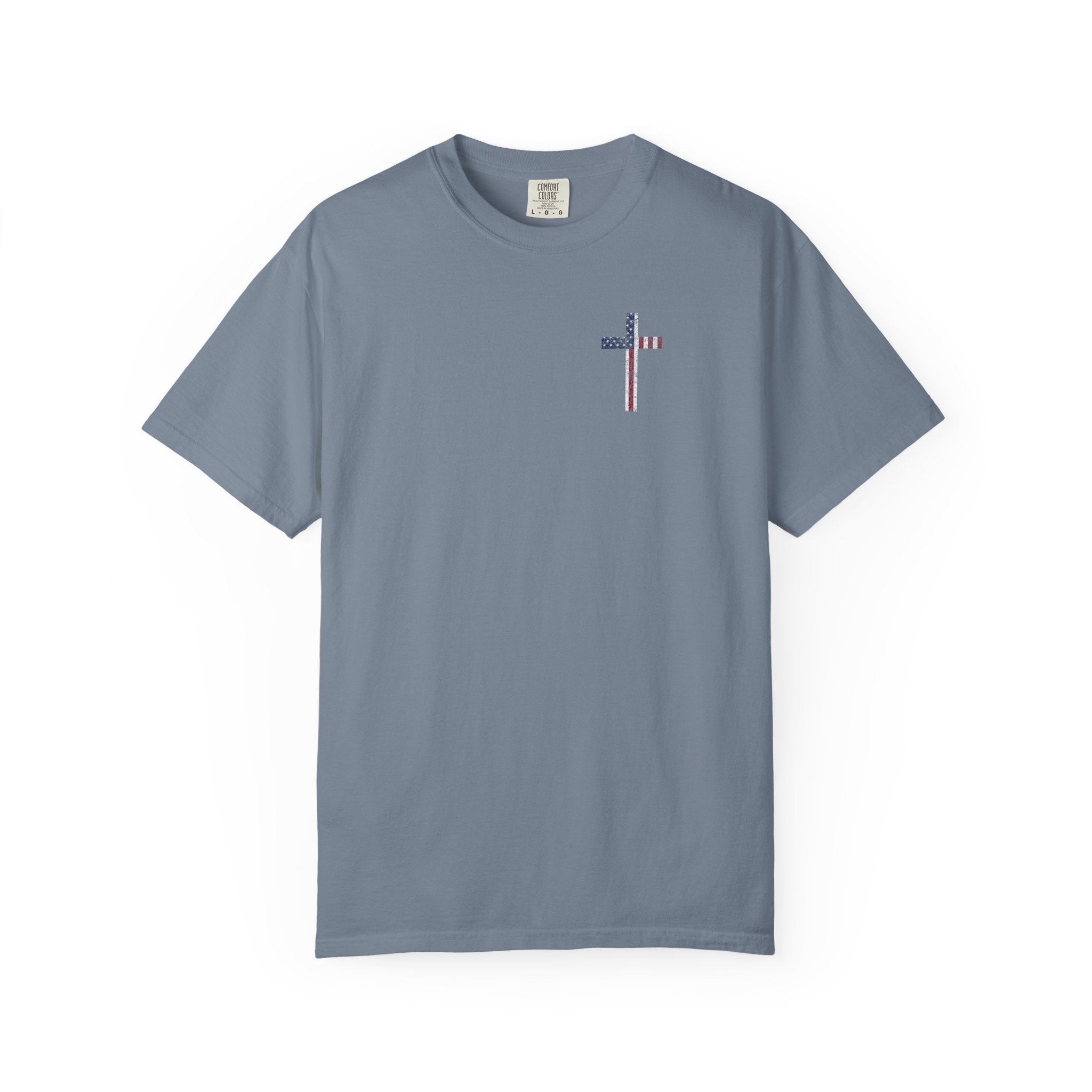 American Flag Cross Tee