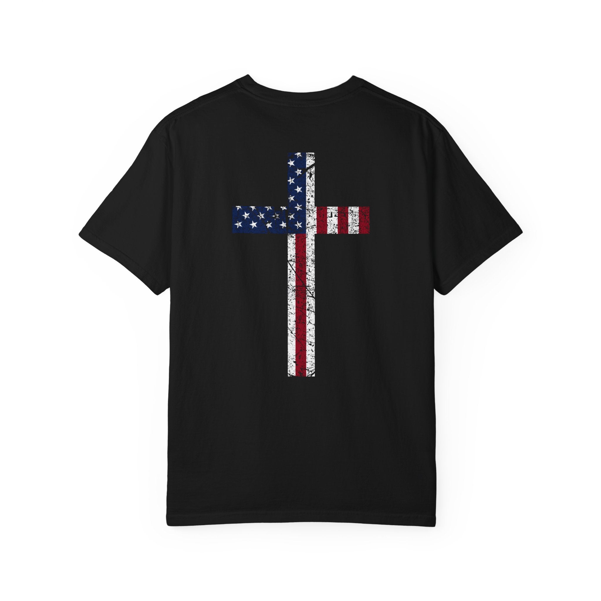 American Flag Cross Tee