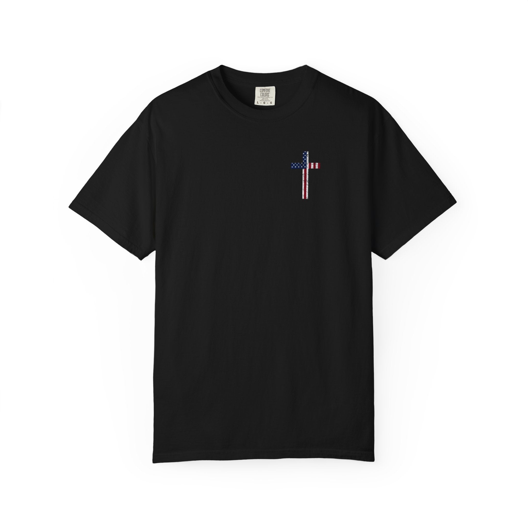 American Flag Cross Tee
