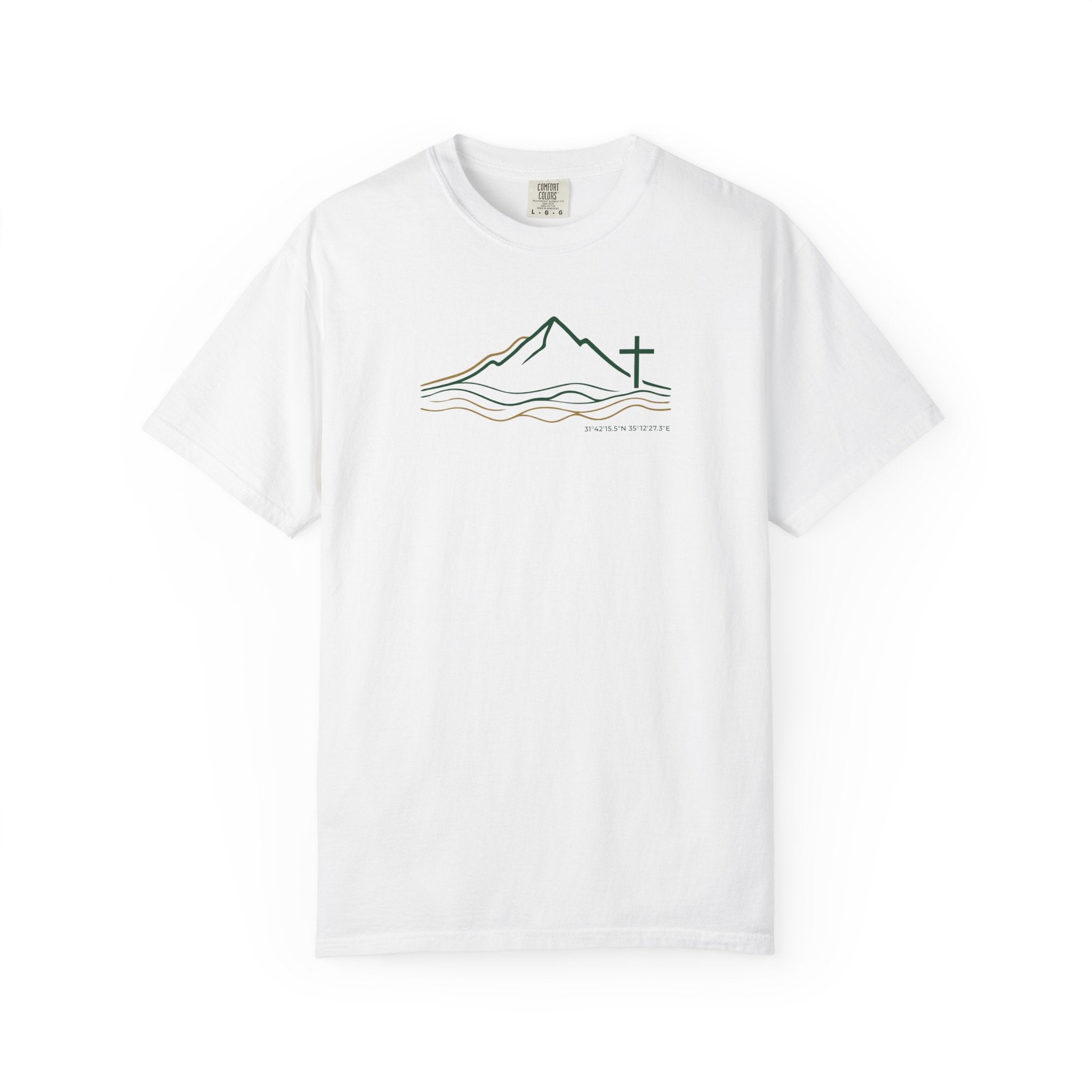 Church of the Nativity Coordinates Tee