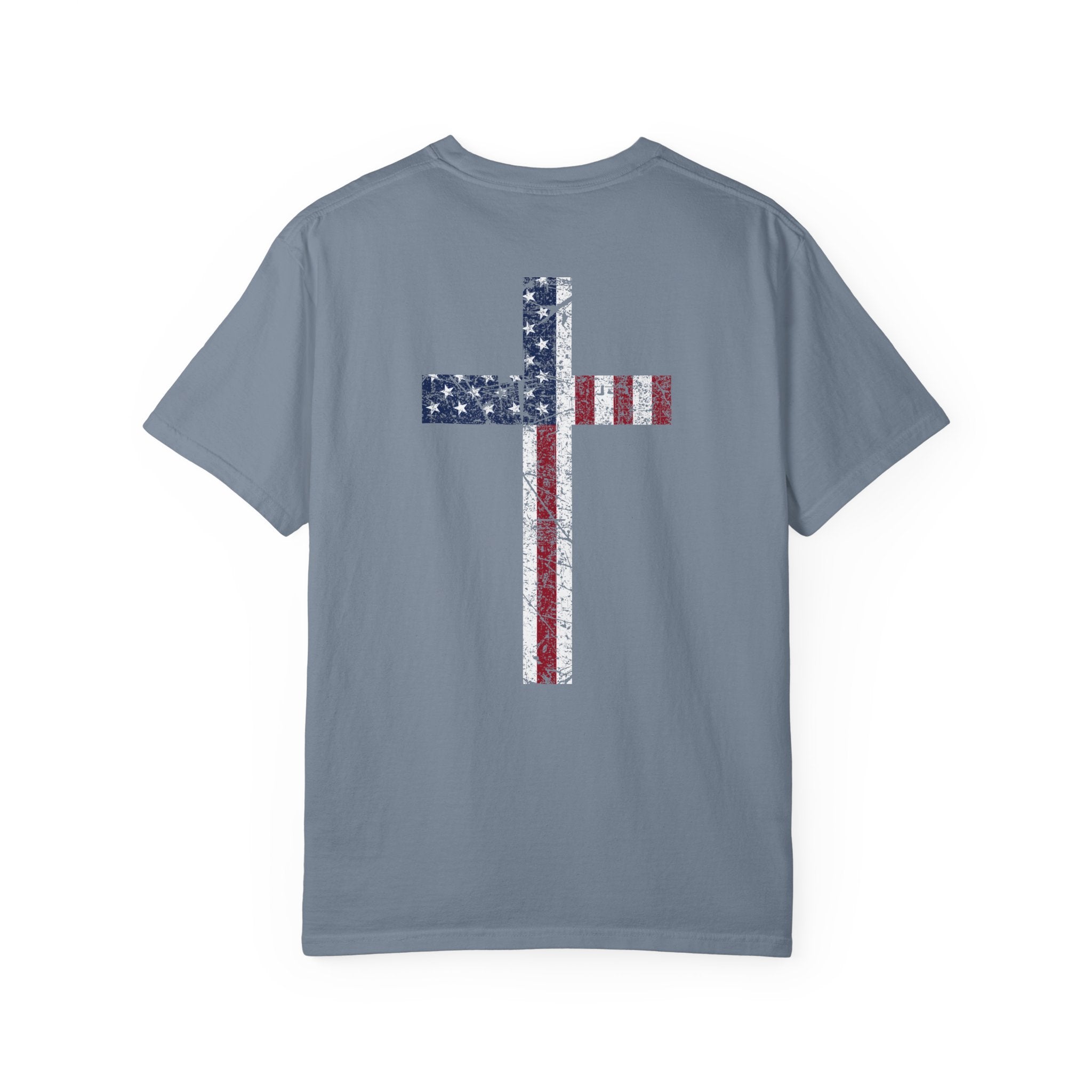 American Flag Cross Tee