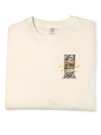 Folded cream T-shirt showing a statue graphic and the text “God Has A Plan” and “Plans to give you hope and a future.”