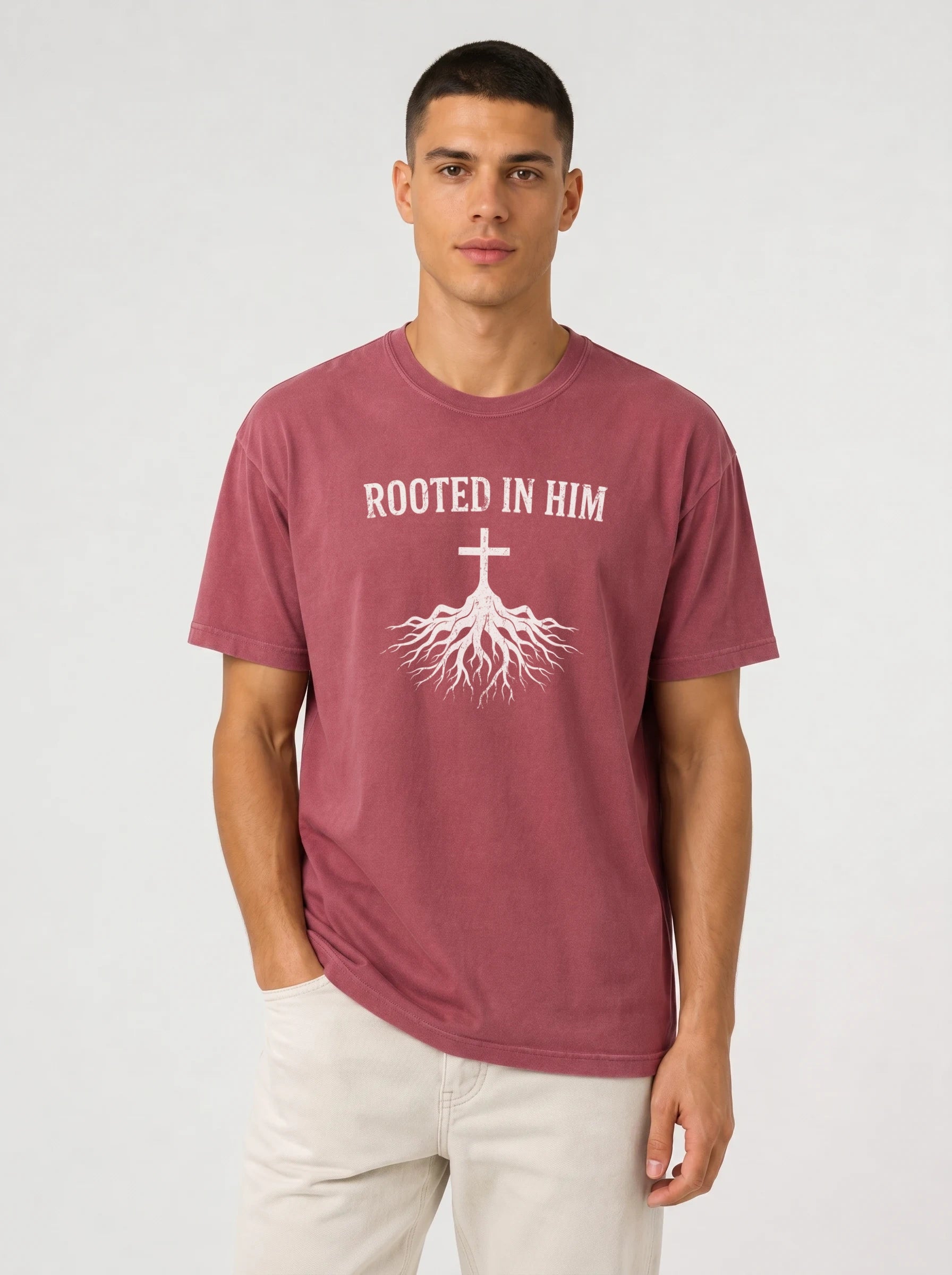 Rooted In Him Tee